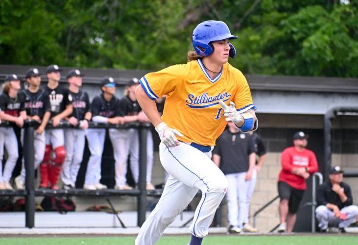 Photo of Stillwater's Gage Gundy by Jason Elmquist, Stillwater News Press